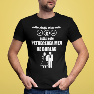 Tricou "Astăzi este petrecerea mea de burlac" Tricou "Astăzi este petrecerea mea de burlac"