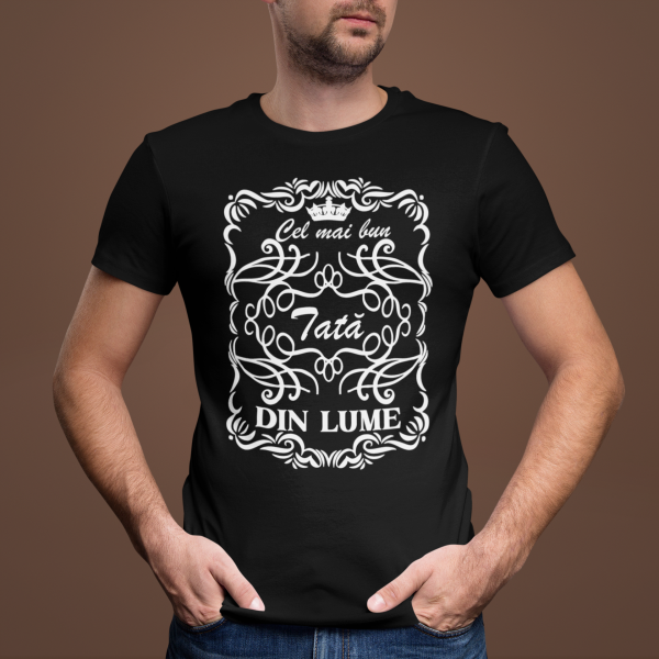 Tricou  "Cel mai bun tată din lume II"