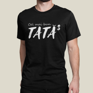 Tricou "Cel mai bun tată (la a treia)" Tricou "Cel mai bun tată (la a treia)"