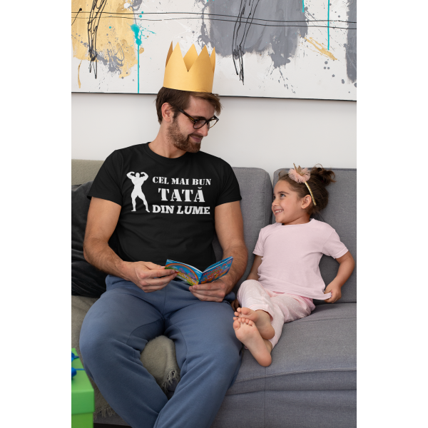 Tricou  "Cel mai bun tată"