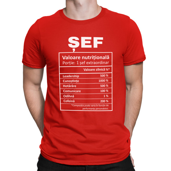 Tricou "Compoziția șefului"