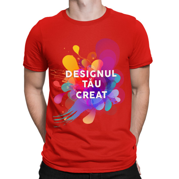 Tricou cu designul tău personalizat