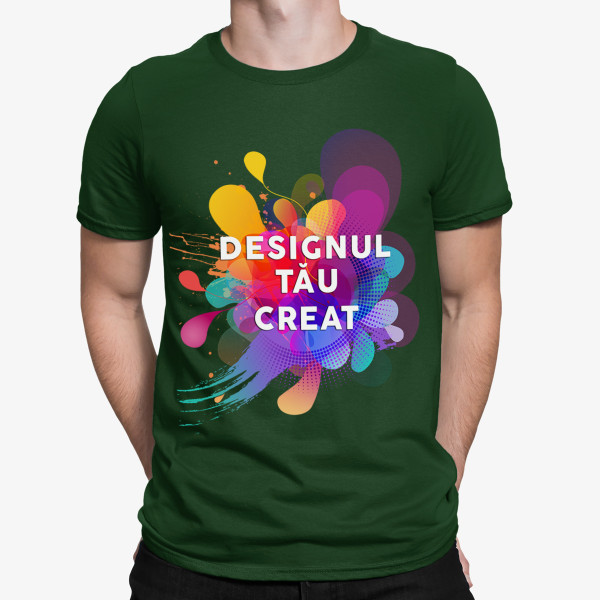 Tricou cu designul tău personalizat