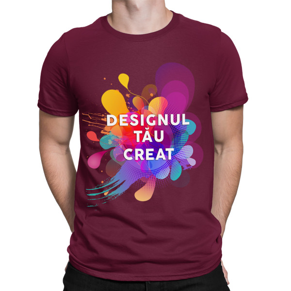 Tricou cu designul tău personalizat