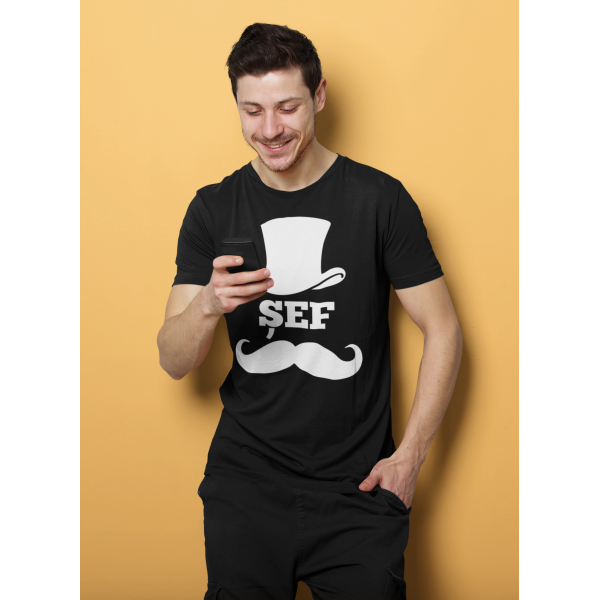Tricou  "Domnul șef"