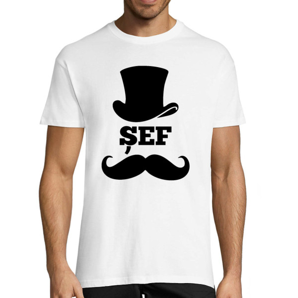 Tricou  "Domnul șef"