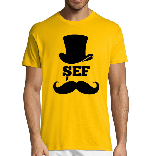 Tricou  "Domnul șef"