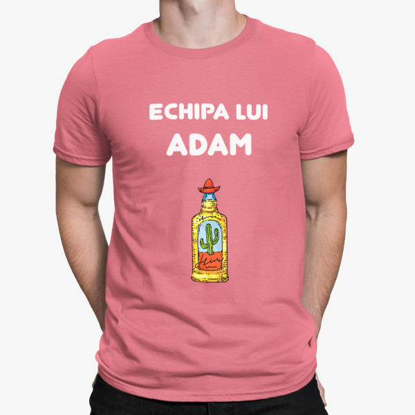 Tricou "Echipa mirelui" cu numele ales de dvs.