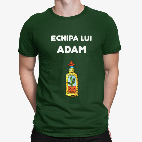 Tricou "Echipa mirelui" cu numele ales de dvs.