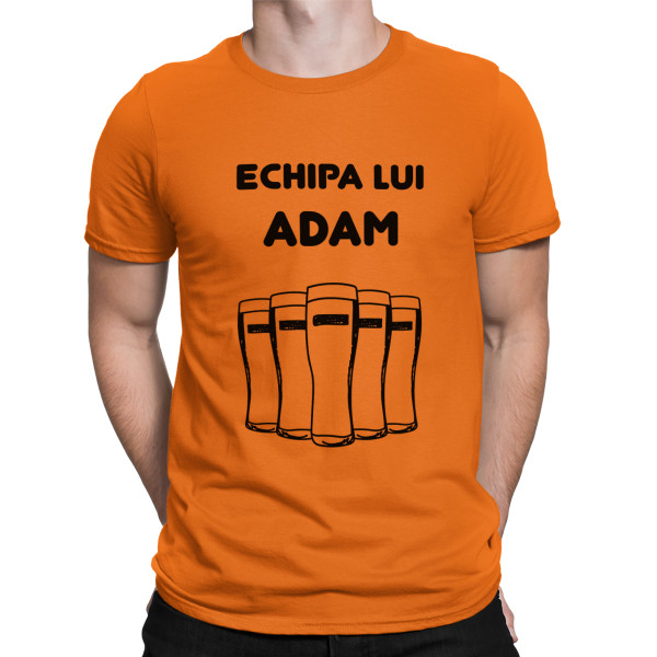Tricou "Echipa mirelui" cu numele ales de dvs.