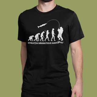 Tricou "Evoluția pescarului" Tricou "Evoluția pescarului"