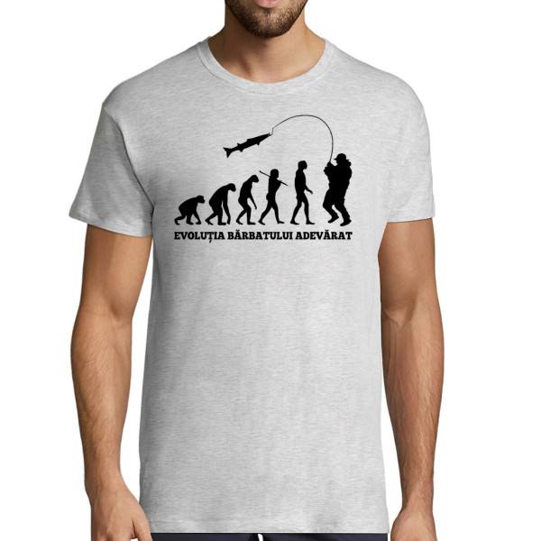 Tricou  "Evoluția pescarului"