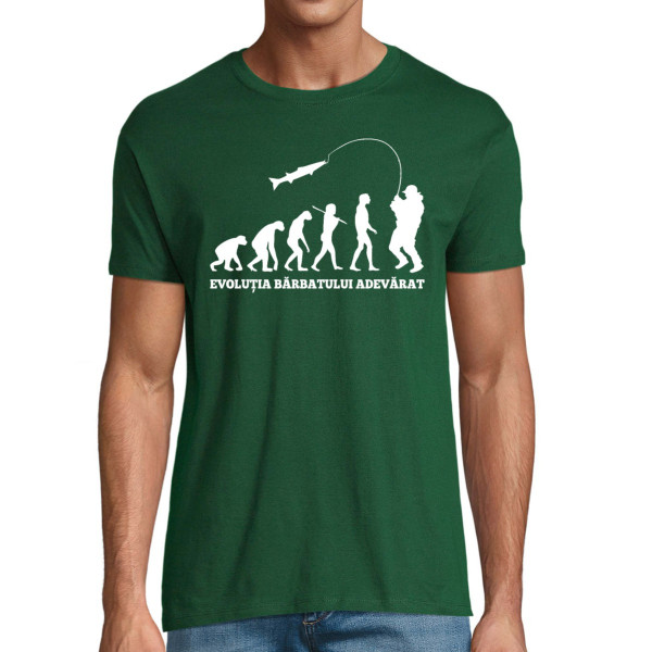 Tricou  "Evoluția pescarului"