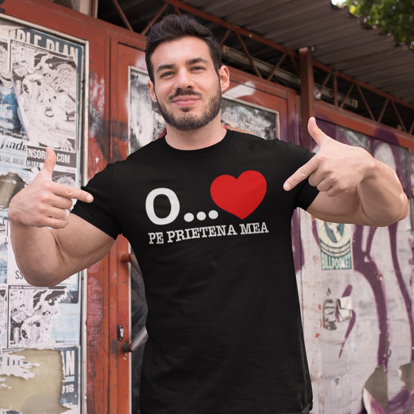 Tricou  "Îmi iubesc prietena"