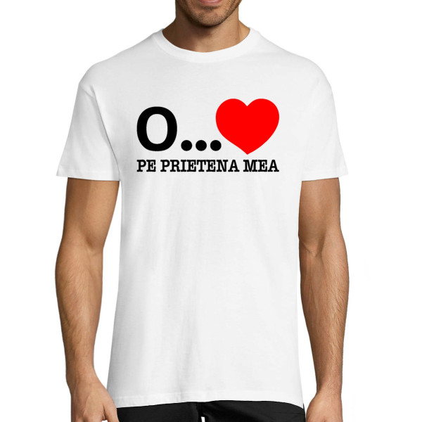 Tricou  "Îmi iubesc prietena"