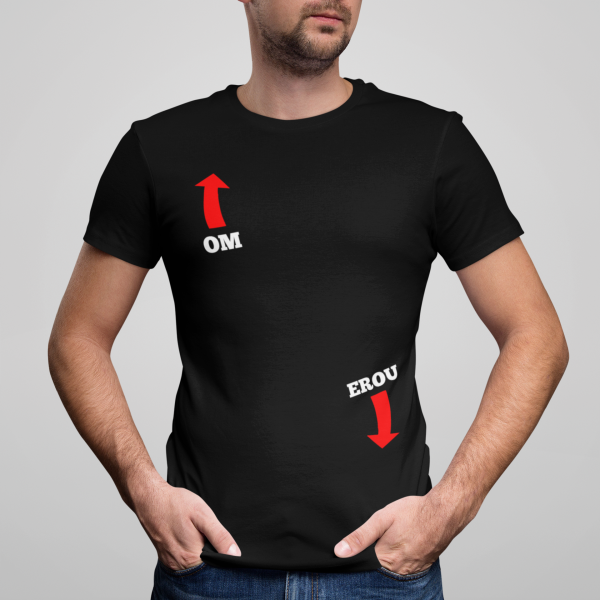 Tricou  "Omul erou"