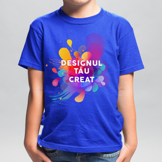 Tricou pentru copii cu designul tău personalizat