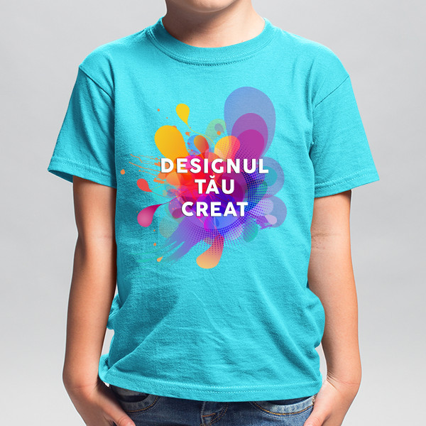 Tricou pentru copii cu designul tău personalizat