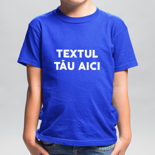 Tricou pentru copii cu propriul tău text