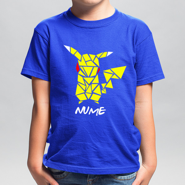 Tricou pentru copii "Pokemon" cu numele ales de tine Tricou pentru copii "Pokemon" cu numele ales de tine