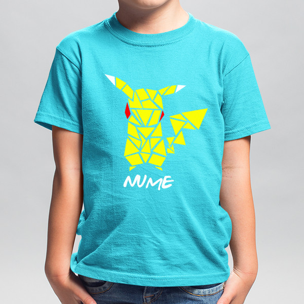 Tricou pentru copii "Pokemon" cu numele ales de tine Tricou pentru copii "Pokemon" cu numele ales de tine