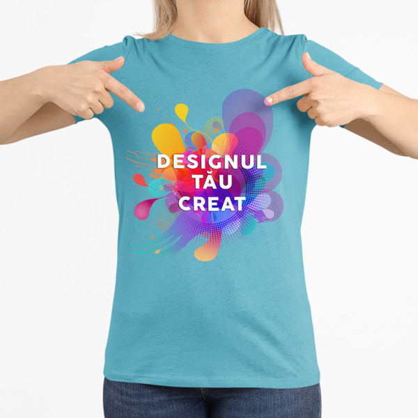 Tricou pentru femei cu designul tău personalizat