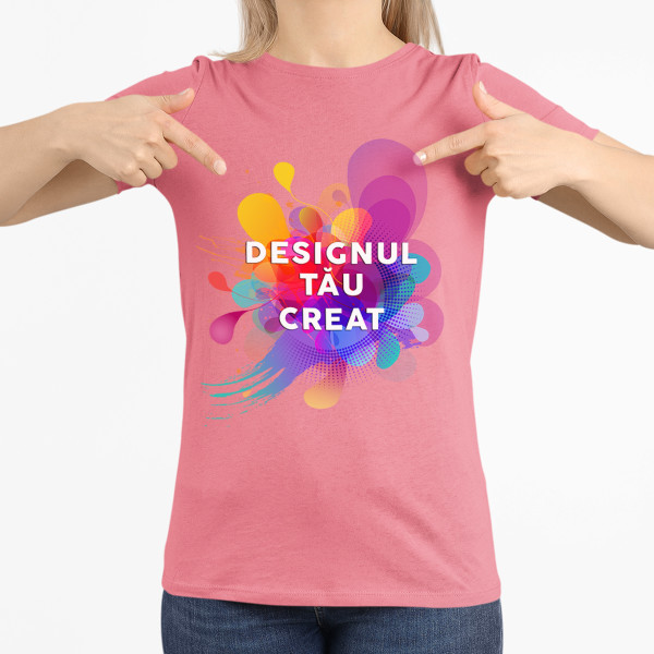 Tricou pentru femei cu designul tău personalizat