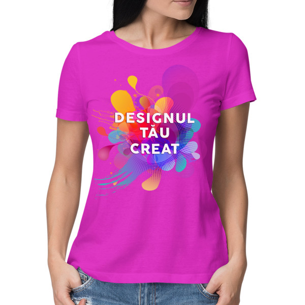 Tricou pentru femei cu designul tău personalizat