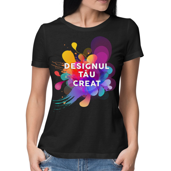 Tricou pentru femei cu designul tău personalizat
