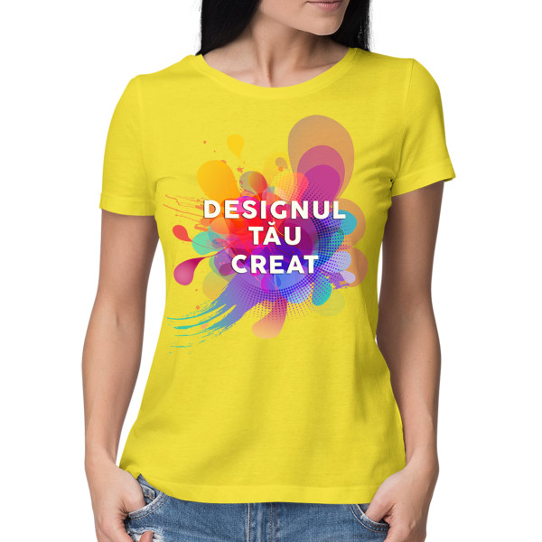 Tricou pentru femei cu designul tău personalizat