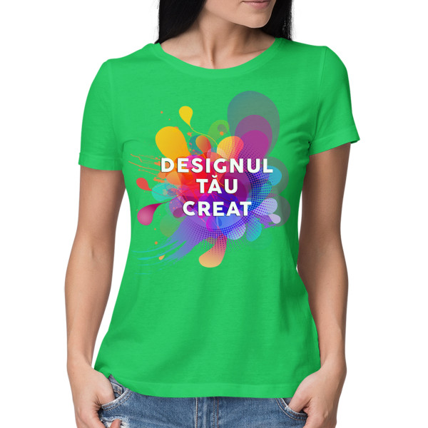 Tricou pentru femei cu designul tău personalizat