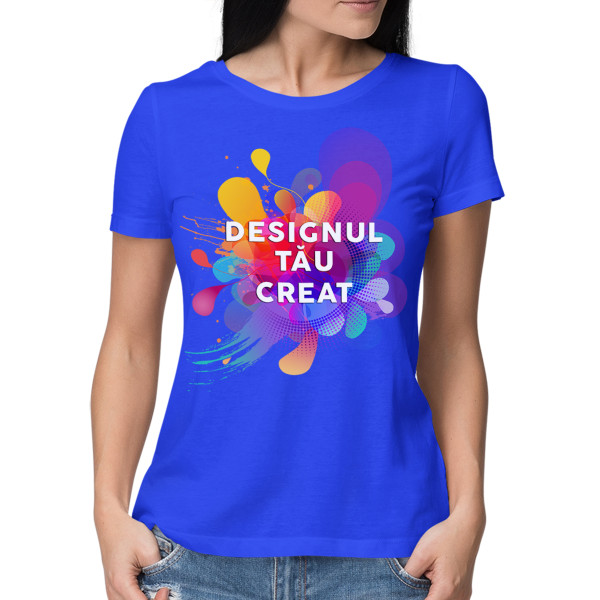 Tricou pentru femei cu designul tău personalizat