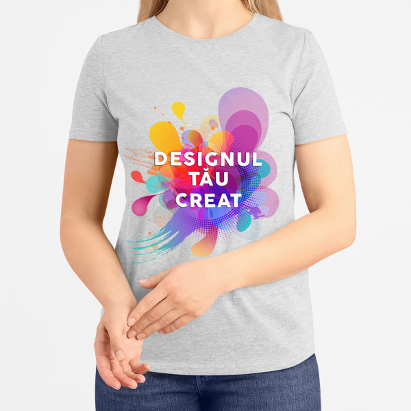 Tricou pentru femei cu designul tău personalizat