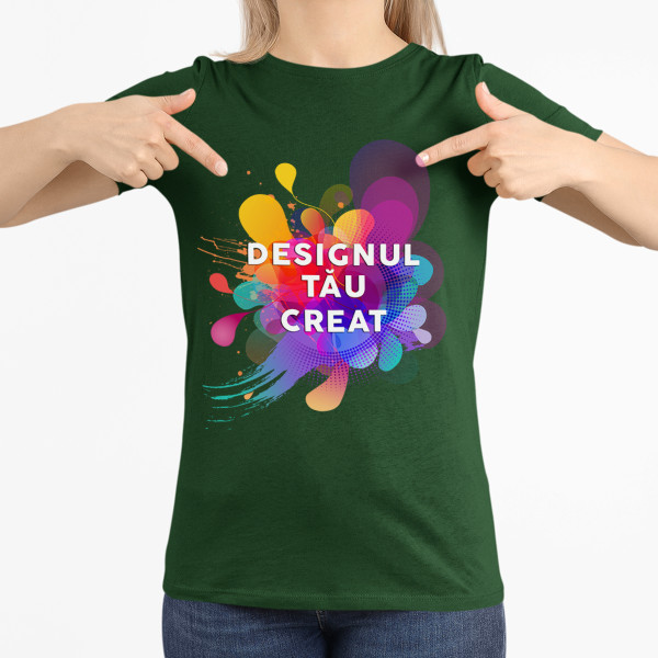 Tricou pentru femei cu designul tău personalizat