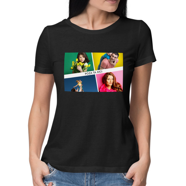 Tricou pentru femei cu fotografia aleasă de tine
