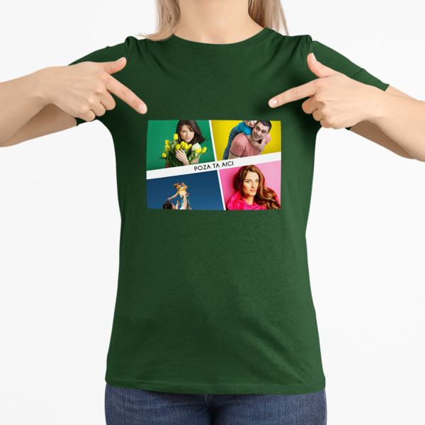 Tricou pentru femei cu fotografia aleasă de tine