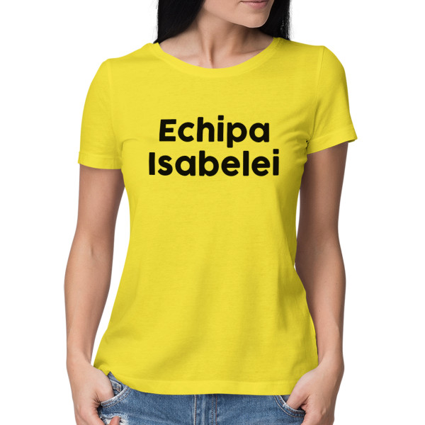 Tricou pentru femei "Echipa miresei" cu numele ales de dvs.