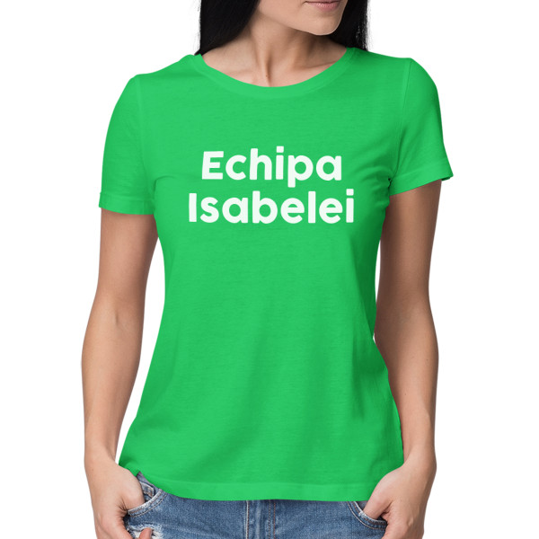 Tricou pentru femei "Echipa miresei" cu numele ales de dvs.