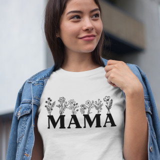 Tricou pentru femei "Mama - floare de câmp"