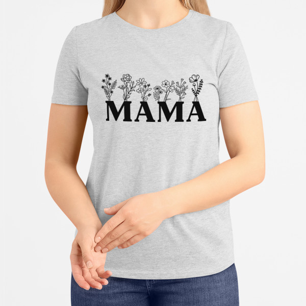 Tricou pentru femei "Mama - floare de câmp"