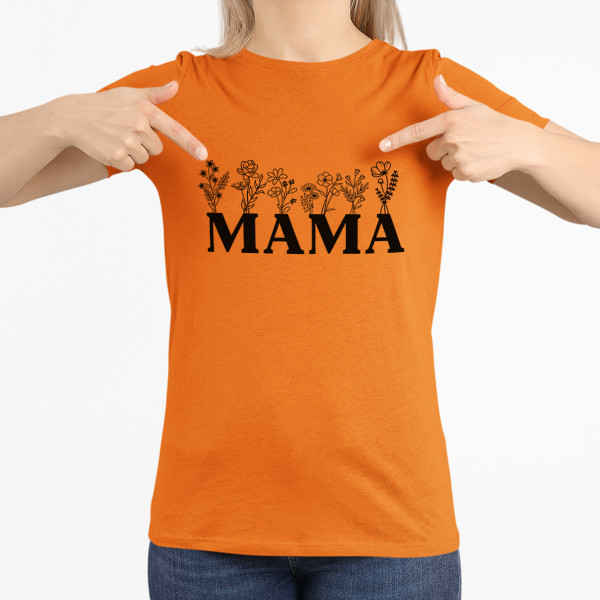 Tricou pentru femei "Mama - floare de câmp"