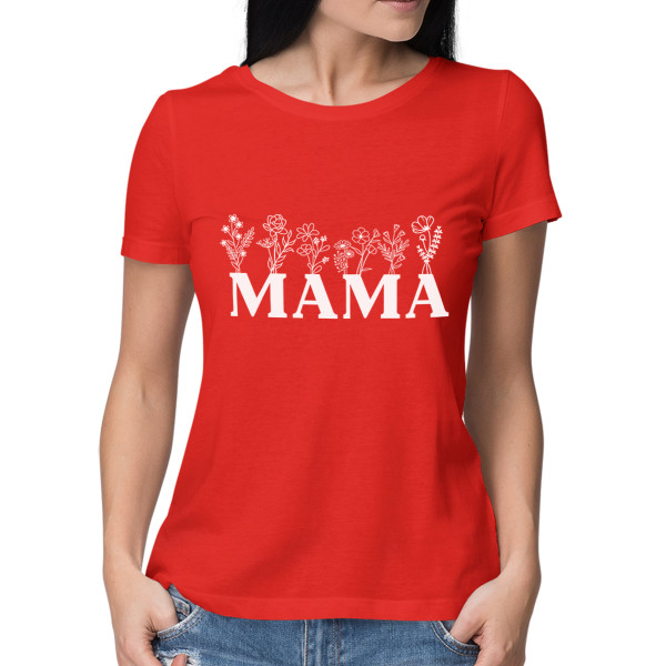 Tricou pentru femei "Mama - floare de câmp"
