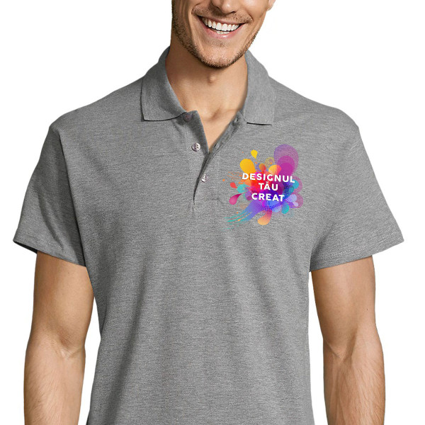 Tricou polo cu designul tău personalizat