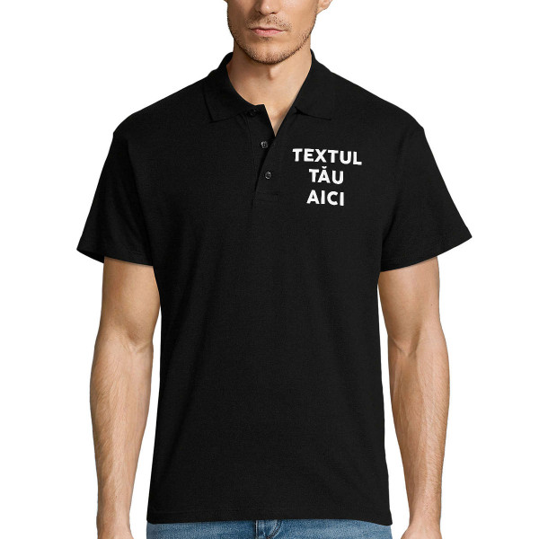 Tricou polo cu propriul text Tricou polo cu propriul text