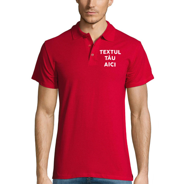 Tricou polo cu propriul text Tricou polo cu propriul text