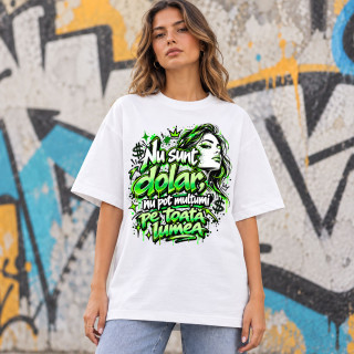 Tricou premium UNISEX oversized "Nu sunt dolar, nu pot mulțumi pe toată lumea" Tricou premium UNISEX oversized "Nu sunt dolar, nu pot mulțumi pe toată lumea"