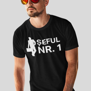 Tricou "Șeful nr. 1" Tricou "Șeful nr. 1"