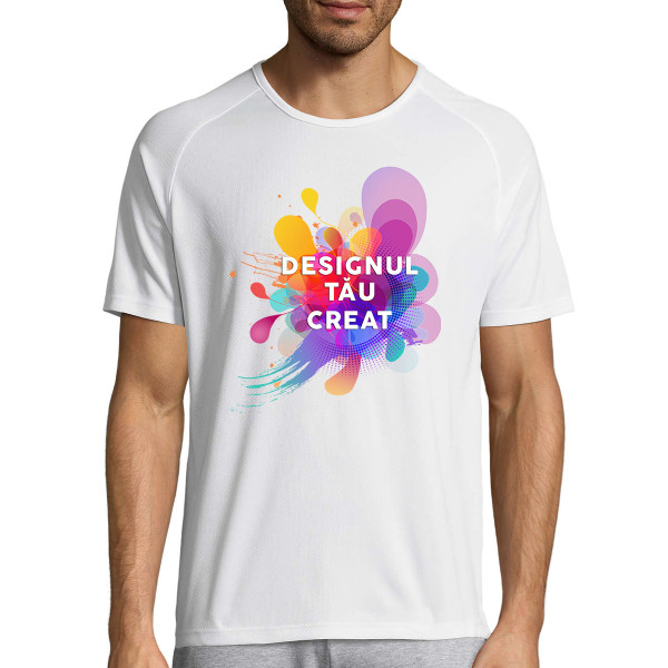 Tricou sport cu design personalizat