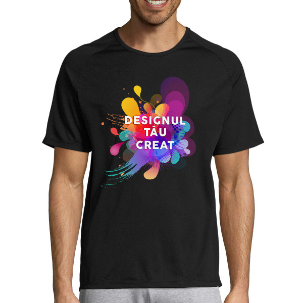 Tricou sport cu design personalizat