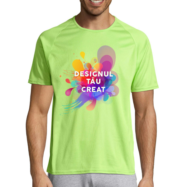 Tricou sport cu design personalizat
